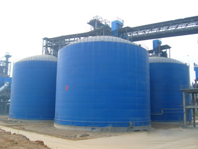 五原水泥钢板库改造