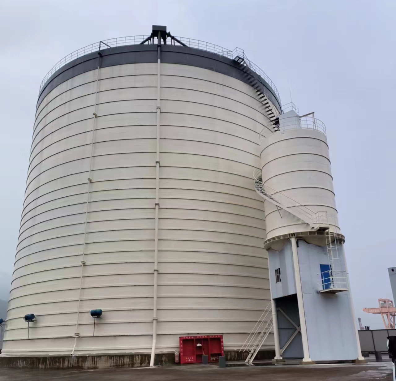 五原10万吨水泥钢板库